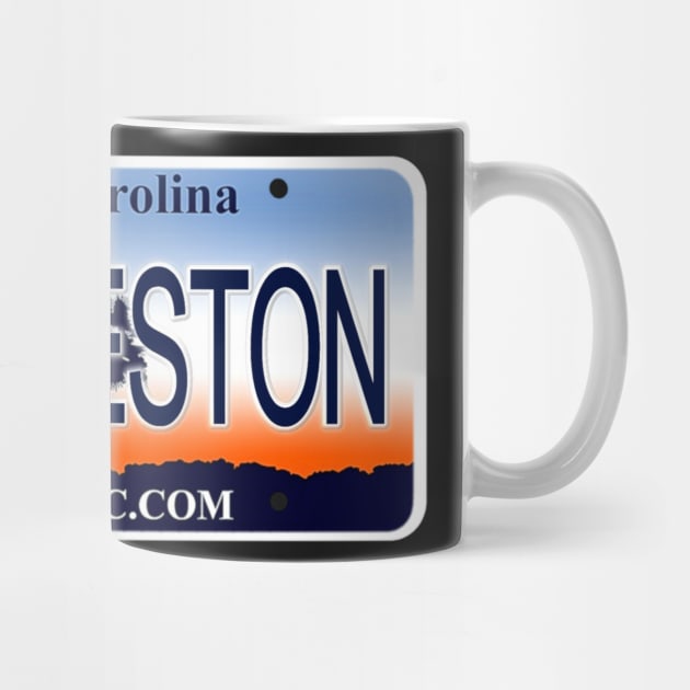 Charleston South Carolina License Plate by Mel's Designs